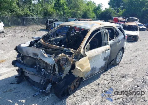 2018 Chevrolet Equinox Lt из США, поврежденный, VIN 3GNAXUEU0JL157624